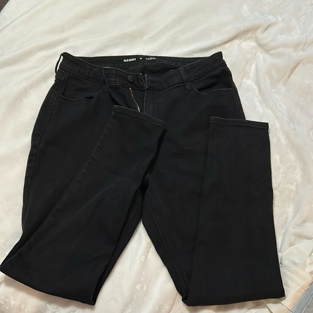 Black Old navy jeans 👖 🖤🖤🖤